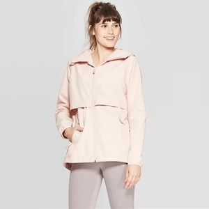Champion pink rain coat